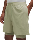 LULULEMON License to Train Lined Short 7" Updated Fog Green - Unmatched Kicks - LULULEMON