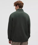 LULULEMON Steady State Half Zip Rainforest Green - Unmatched Kicks - LULULEMON