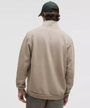 LULULEMON Steady State Half Zip Warm Ash Grey - Unmatched Kicks - LULULEMON