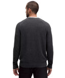 LULULEMON Textured Knit Classic - Fit Crewneck Sweater Heathered Black - Unmatched Kicks - LULULEMON