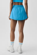 Match Point Tennis Skirt Azure Blue - Unmatched Kicks-ALO