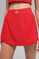 Match Point Tennis Skirt - Bright Red - Unmatched Kicks - ALO