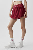 Match Point Tennis Skirt Summer Romance Red - Unmatched Kicks-ALO