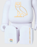 Medicom BE@RBRICK™ 400% & 100% Set - Pearl White - Unmatched Kicks - OVO