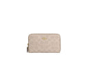 Medium Id Zip Wallet In Signature Canvas - Unmatched Kicks - COACH