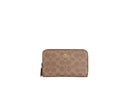 Medium Id Zip Wallet In Signature Canvas - Unmatched Kicks - COACH
