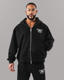 Member Vintage Zip Up - Black - Unmatched Kicks - Alphalete