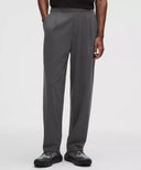 Men's Daydrift Relaxed-Fit Pleated Trouser Regular No Belt Loops Graphite Grey - Unmatched Kicks-LULULEMON