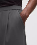 Men's Daydrift Relaxed-Fit Pleated Trouser Regular No Belt Loops Graphite Grey - Unmatched Kicks-LULULEMON
