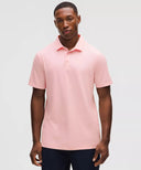 Men's ShowZero™ Slim-Fit Polo Shirt Pink Pearl - Unmatched Kicks-LULULEMON