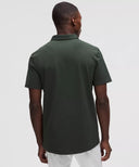 Men's ShowZero™ Slim-Fit Polo Shirt Rainforest Green - Unmatched Kicks-LULULEMON