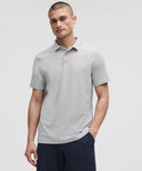 Men's ShowZero™ Slim-Fit Polo Shirt Silver Drop - Unmatched Kicks-LULULEMON