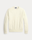 Mesh-Knit Cotton Crewneck Sweater Andover Cream - Unmatched Kicks-ralph lauren