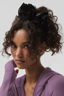 Mesh Sweet Nothing Oversize Scrunchie - Black - Unmatched Kicks - ALO