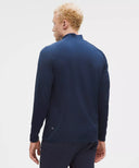 Metal Vent Tech Half Zip Club Blue - Unmatched Kicks-LULULEMON