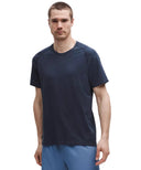 Metal Vent Tech Short - Sleeve Shirt Mineral Blue/True Navy - Unmatched Kicks - LULULEMON