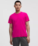 Metal Vent Tech Short-Sleeve Shirt Pink Flare/Pink Flare - Unmatched Kicks-LULULEMON