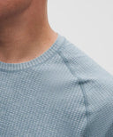Metal Vent Tech Short-Sleeve Shirt Polo Pastel/Steel Blue - Unmatched Kicks-LULULEMON
