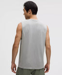 Metal Vent Tech Sleeveless Shirt Updated Fit Feather Grey - Unmatched Kicks-LULULEMON