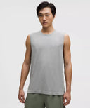 Metal Vent Tech Sleeveless Shirt Updated Fit Feather Grey - Unmatched Kicks-LULULEMON
