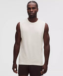 Metal Vent Tech Sleeveless Shirt Updated Fit Light Ivory - Unmatched Kicks-LULULEMON