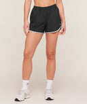 Micro Logo Shorts regular Black - Unmatched Kicks - GYMSHARK