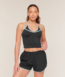 Micro Logo Tank Black - Unmatched Kicks - GYMSHARK