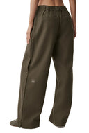Mid - Rise Cosmopolitan Snap Pant - Olive Tree - Unmatched Kicks - ALO