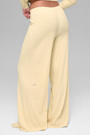 Mid - Rise Dreamlight Straight Pant Candlelight Yellow - Unmatched Kicks - ALO