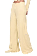 Mid - Rise Dreamlight Straight Pant Candlelight Yellow - Unmatched Kicks - ALO