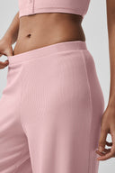 Mid - Rise Dreamlight Straight Pant - Vintage Pink - Unmatched Kicks - ALO