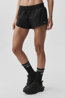 Mid-Rise Go Time Short Black - Unmatched Kicks-ALO