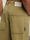 Military Patch Bermuda Shorts - Unmatched Kicks - Palm Angeles