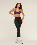 Minimal Halterneck Sports Bra Indigo Purple - Unmatched Kicks - GYMSHARK