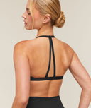 Minimal Sports Bra 2.0 light support Black - Unmatched Kicks-GYMSHARK