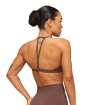 Minimal Sports Bra 2.0 light support Espresso Brown - Unmatched Kicks-GYMSHARK