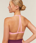 Minimal Sports Bra 2.0 light support Poise Pink - Unmatched Kicks-GYMSHARK