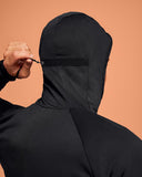 Climate Zip Hoodie Black