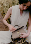 Mokki Mini - Taupe Grainé - Unmatched Kicks - Handbags