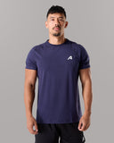 Momentum Tee - Core Navy - Unmatched Kicks - Alphalete