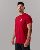 Momentum Tee - Maroon - Unmatched Kicks - Alphalete