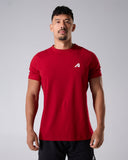 Momentum Tee - Maroon - Unmatched Kicks - Alphalete