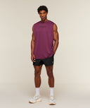 Motion Blur Graphic Tank oversized fit Strength Pink - Unmatched Kicks-GYMSHARK
