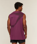 Motion Blur Graphic Tank oversized fit Strength Pink - Unmatched Kicks-GYMSHARK