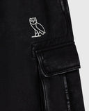 Muskoka Cargo Sweatpant - Garment Dyed Black - Unmatched Kicks - OVO