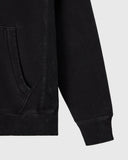 Muskoka Raglan Full - Zip Hoodie - Garment Dyed Black - Unmatched Kicks - OVO