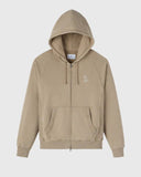 Muskoka Raglan Full - Zip Hoodie - Sandstone - Unmatched Kicks - 