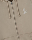 Muskoka Raglan Full - Zip Hoodie - Sandstone - Unmatched Kicks - OVO