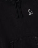 Muskoka Raglan Hoodie - Garment Dyed Black - Unmatched Kicks - OVO