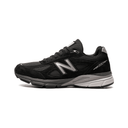 New Balance 990v4 MiUSA Black Silver - Unmatched Kicks - sneaker shoes